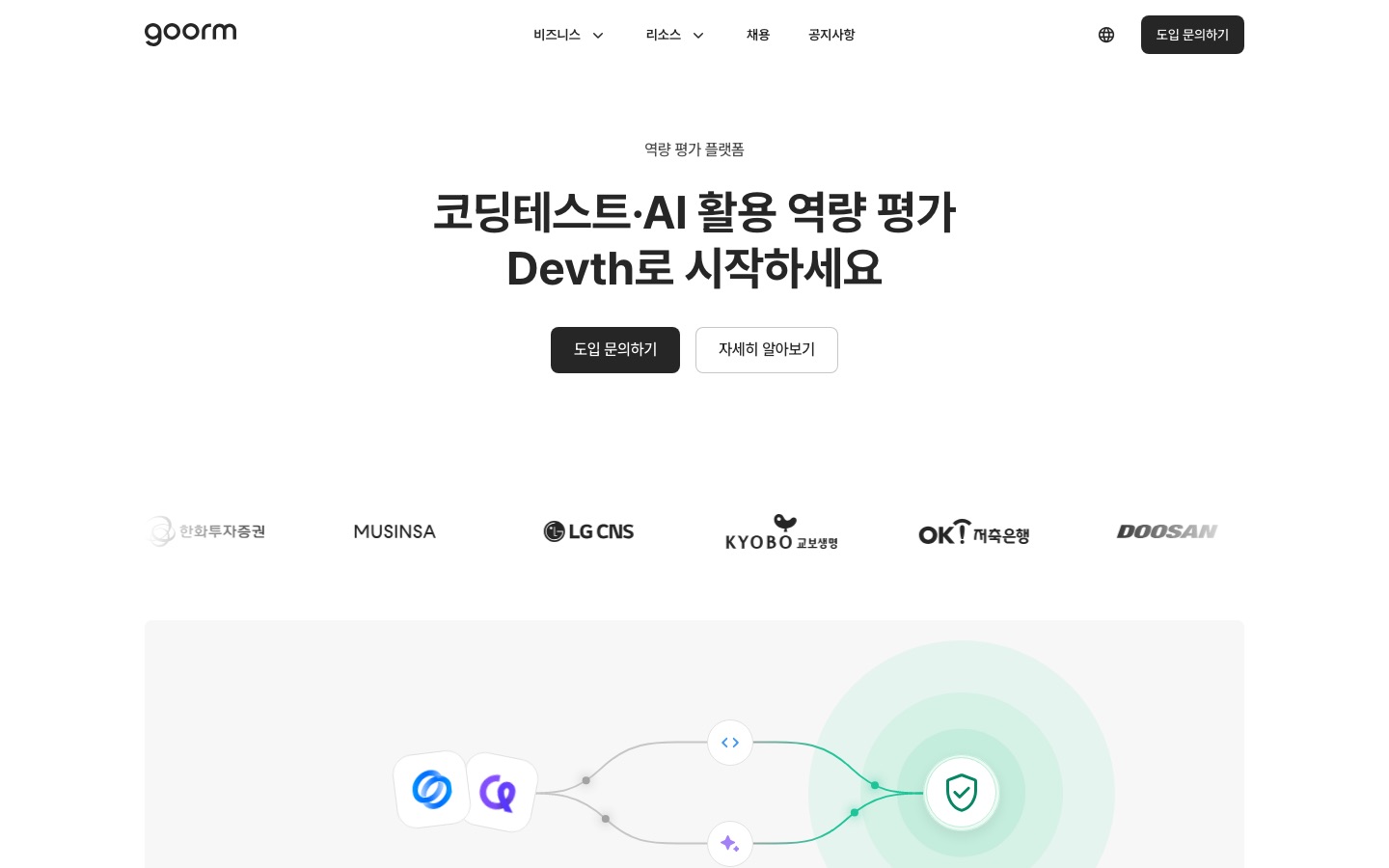 Devth | 역량 평가 플랫폼 - goorm