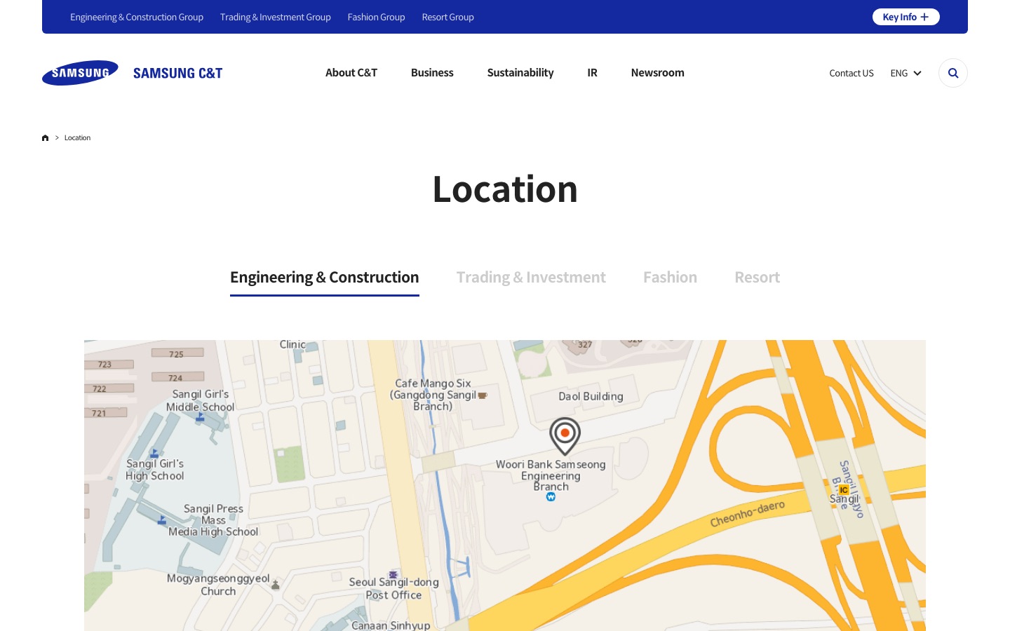 About C&T | Contact Info | Location