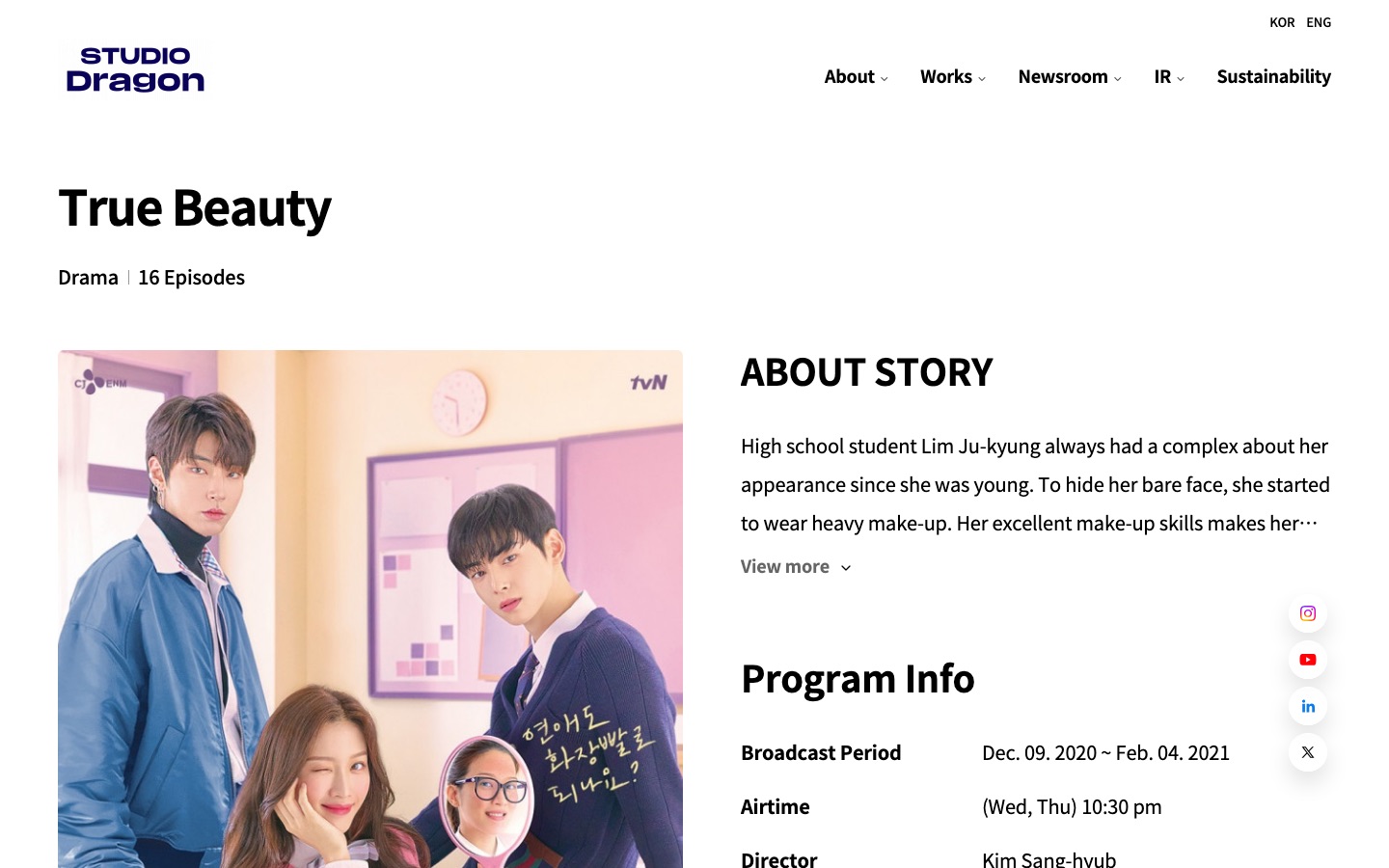 True Beauty | Shows | Studio Dragon